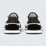 D&G Cushion Mixed-Material Sneakers 'White/Black'