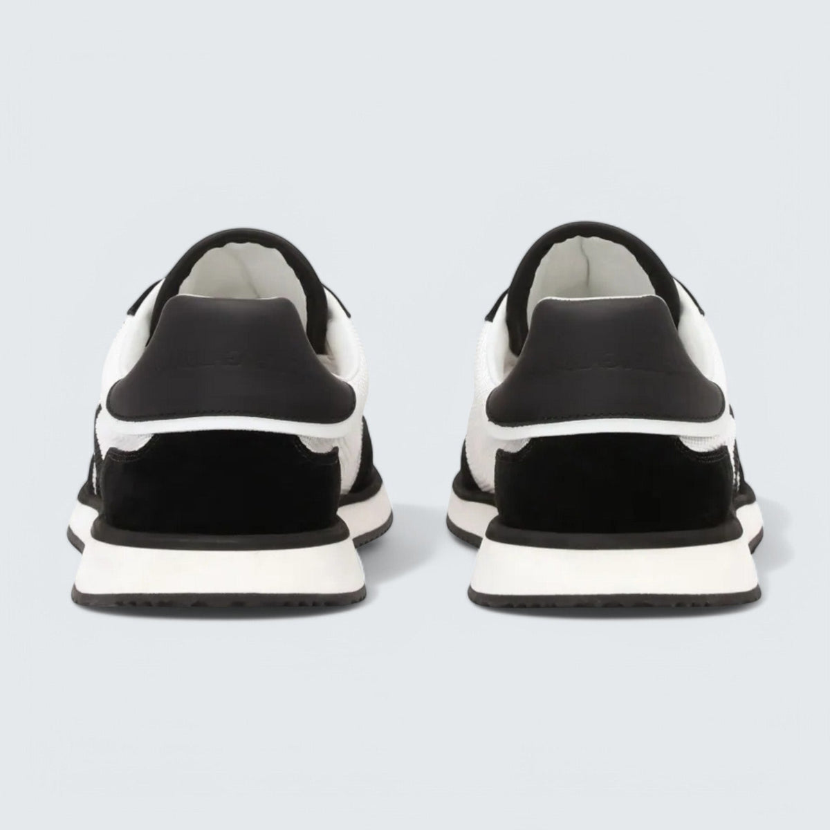 D&G Cushion Mixed-Material Sneakers 'White/Black'