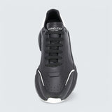 D&G Daymaster Leather Sneakers 'Black/White'
