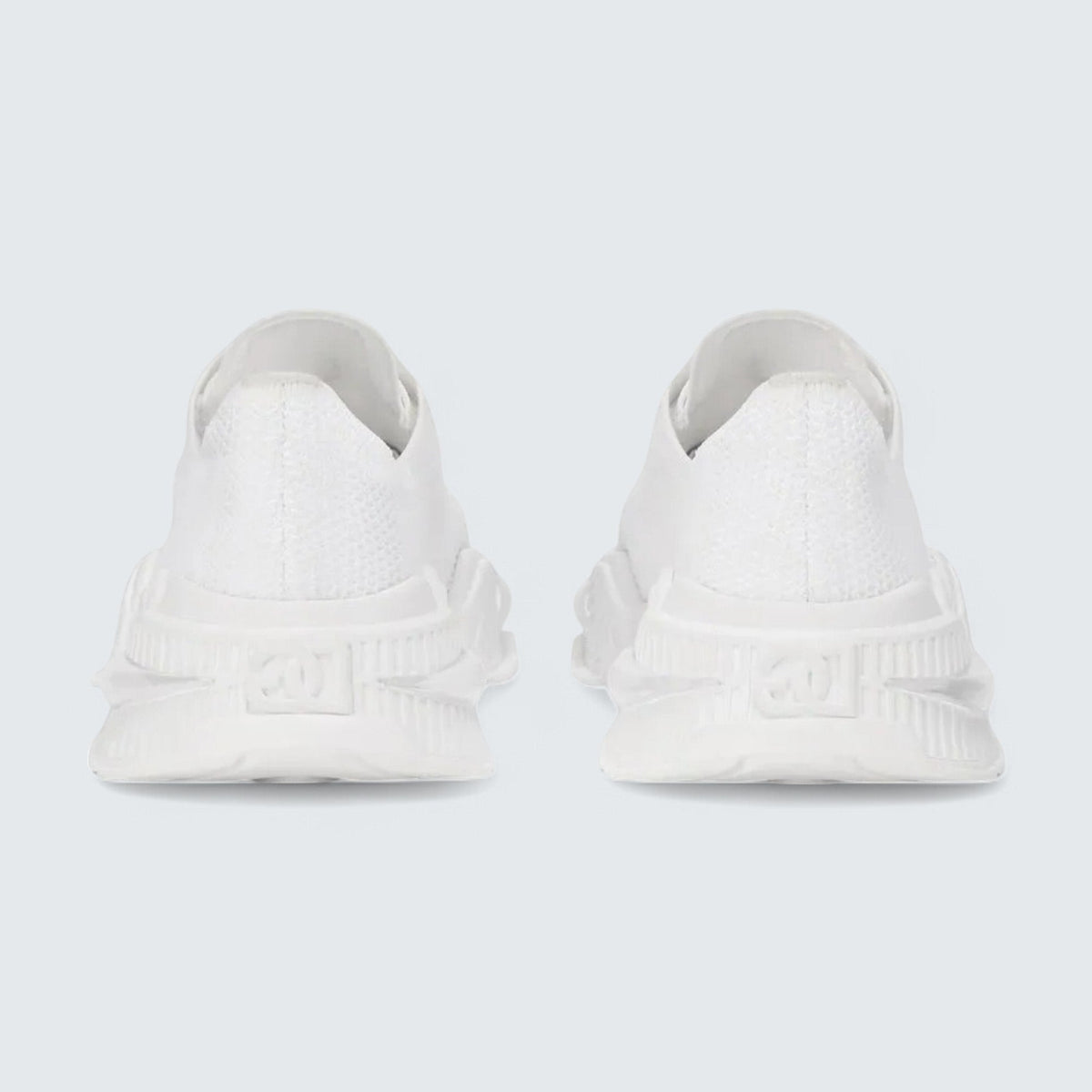 D&G Daymaster Stretch-Knit Sneakers 'White'