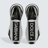D&G Fast Rhinestone-Embellished Sneakers 'Off-White/Black'