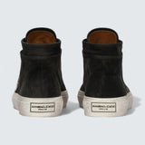 D&G Lace-Up Mid-Top Sneakers 'Black/White'