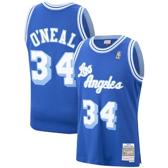 Retro Los Angeles lakers blue jersey