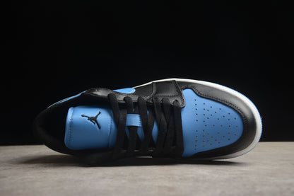Air Jordan Low 1 Bleu/Noir
