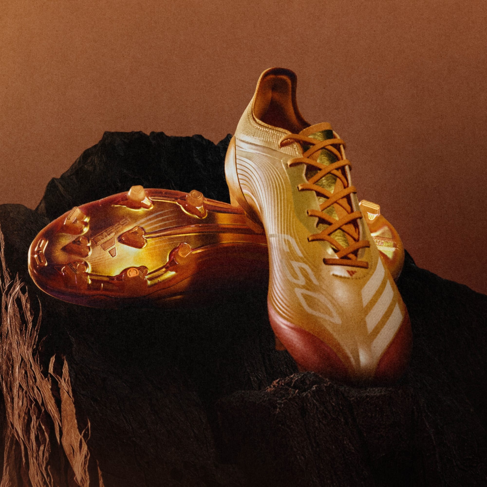 adidas F50 MESSI ELITE Firm Ground Soccer Cleats - Orange