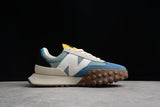 New Balance NB New Balance XC72 series retro pioneer sports and leisure jogging shoes multi-color stitching blue, yellow, white and black