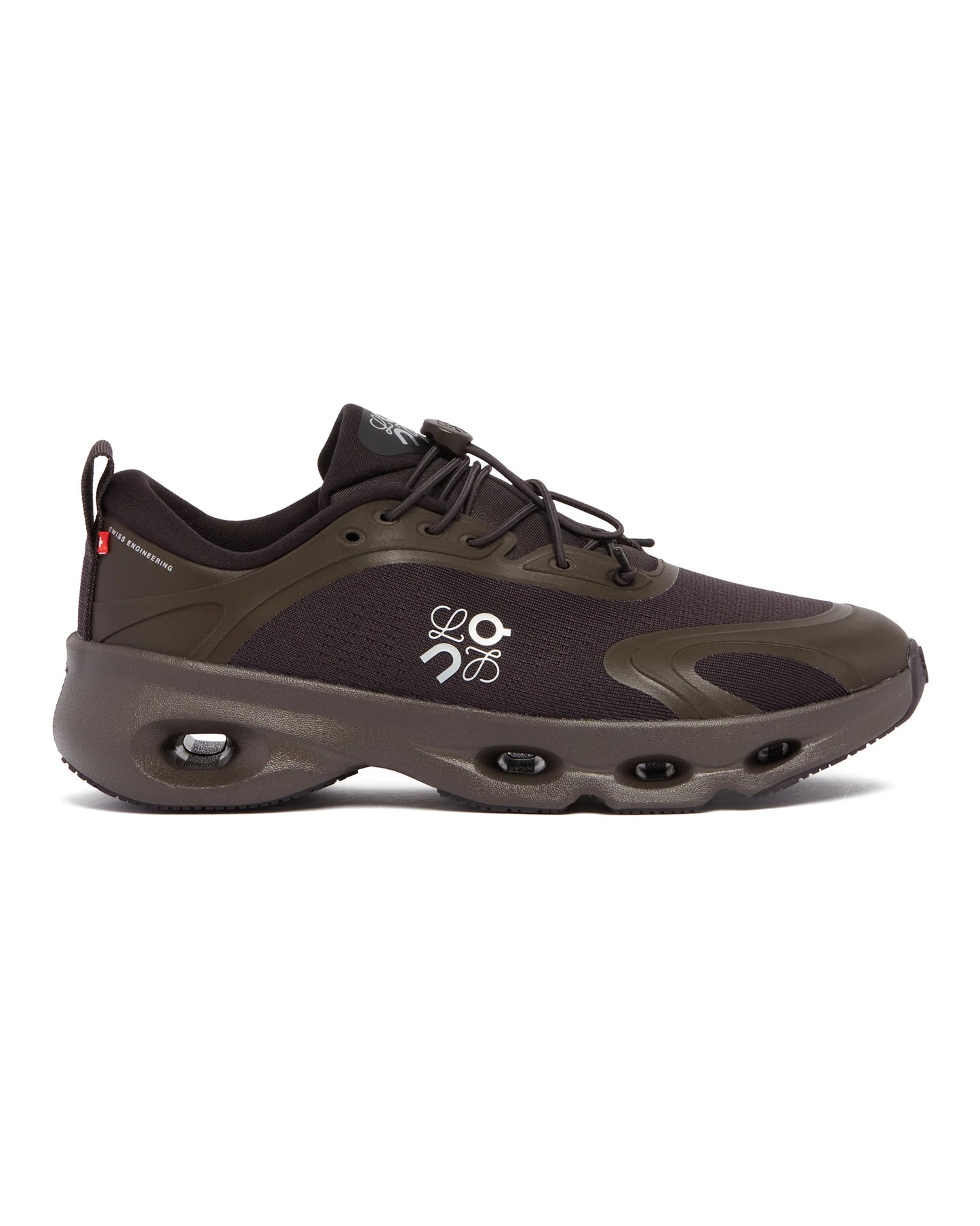 LOEWE x On Brown Cloudsolo Sneakers