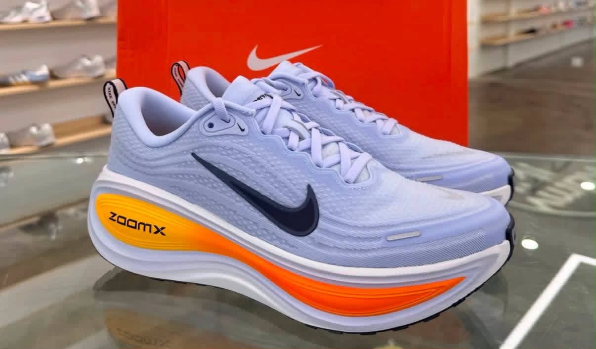 NIKE VOMERO PLUS ZOOM X WHITE/ORANGE/PINK