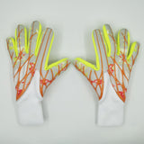 adidas gloves orange,yellow and white