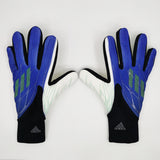 adidas gloves blue,black and wihte