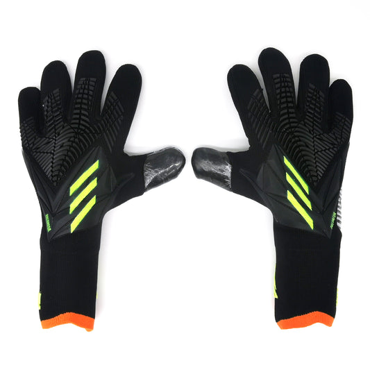 adidas gloves black and yellow