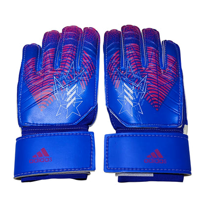 adidas gloves blue and red