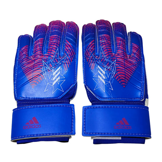 adidas gloves blue and red