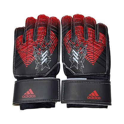 adidas gloves red and black