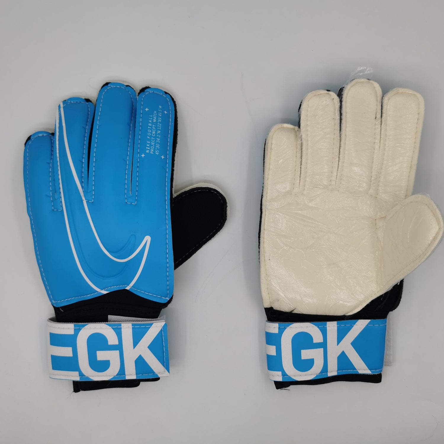 nike gloves blue