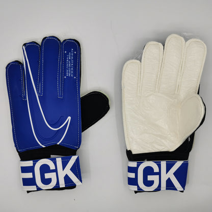 nike gloves blue