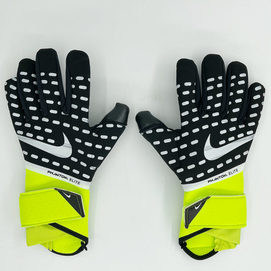 nike gloves yellow and black