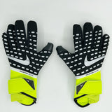 nike gloves yellow and black