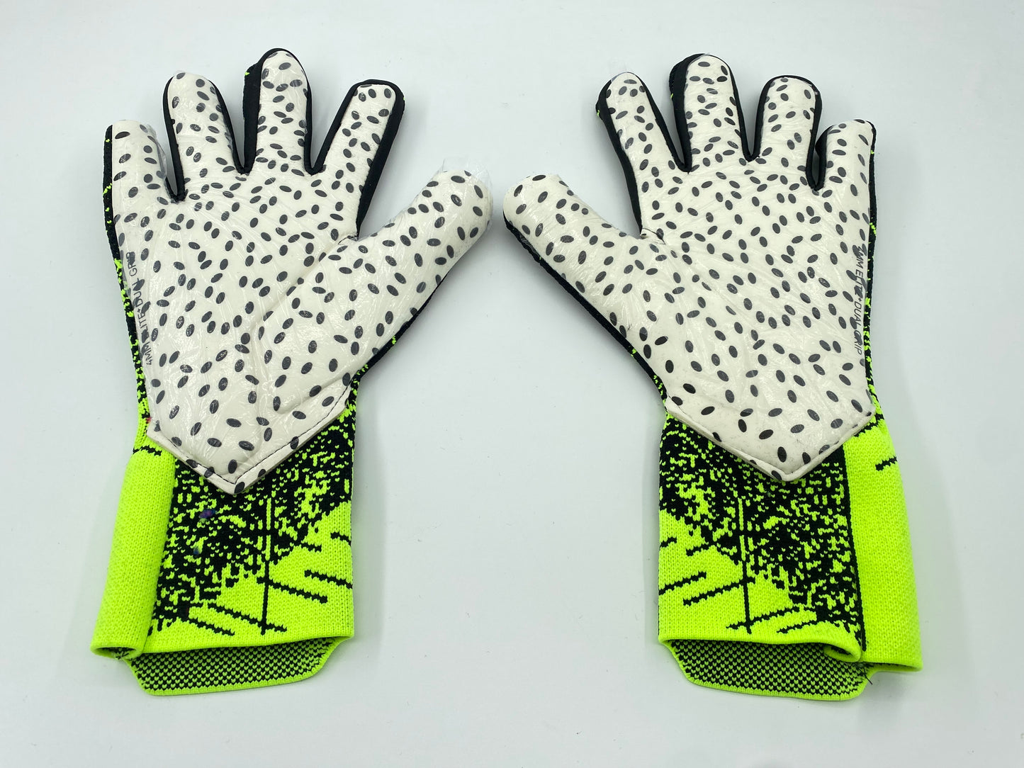 nike gloves yellow and black
