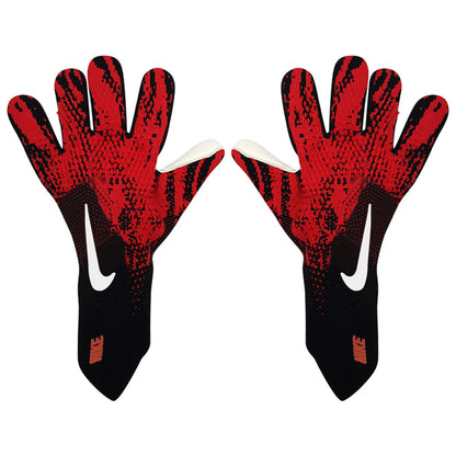 nike gloves black and red