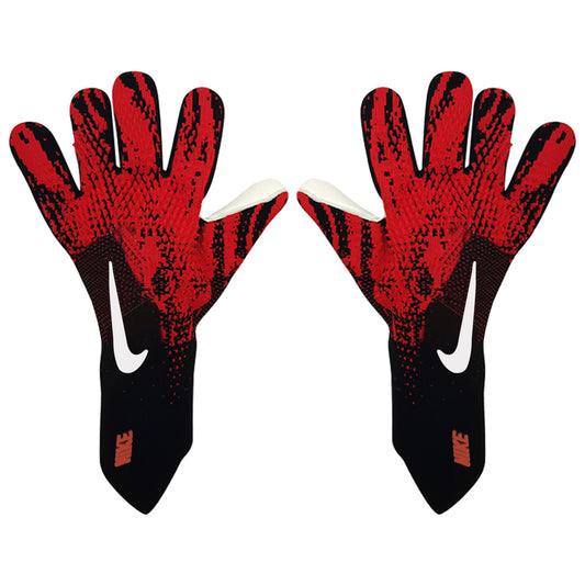 nike gloves black and red