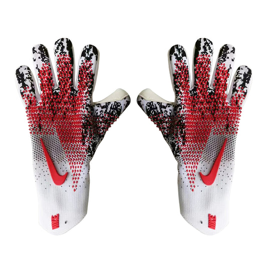 nike gloves red black and white