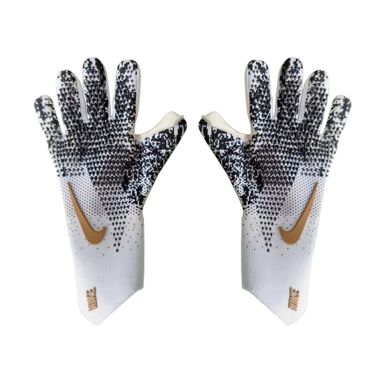 nike gloves white and black