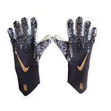 nike gloves black and white