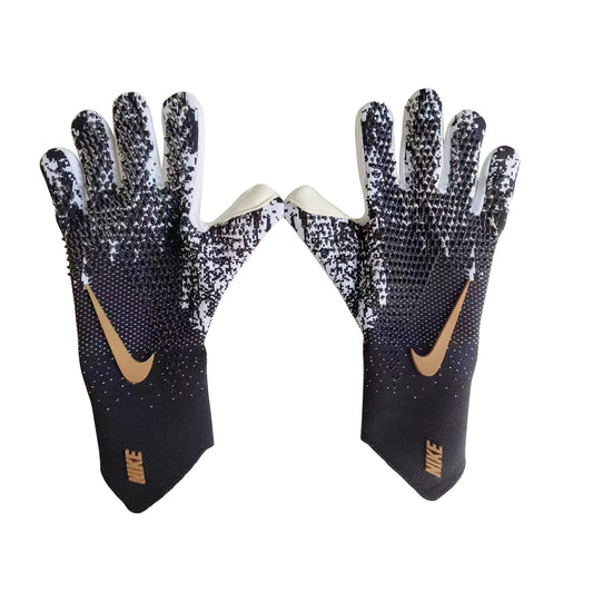 nike gloves black and white