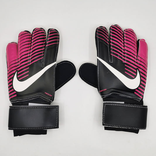 nike gloves pink and black