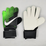 nike gloves green and black