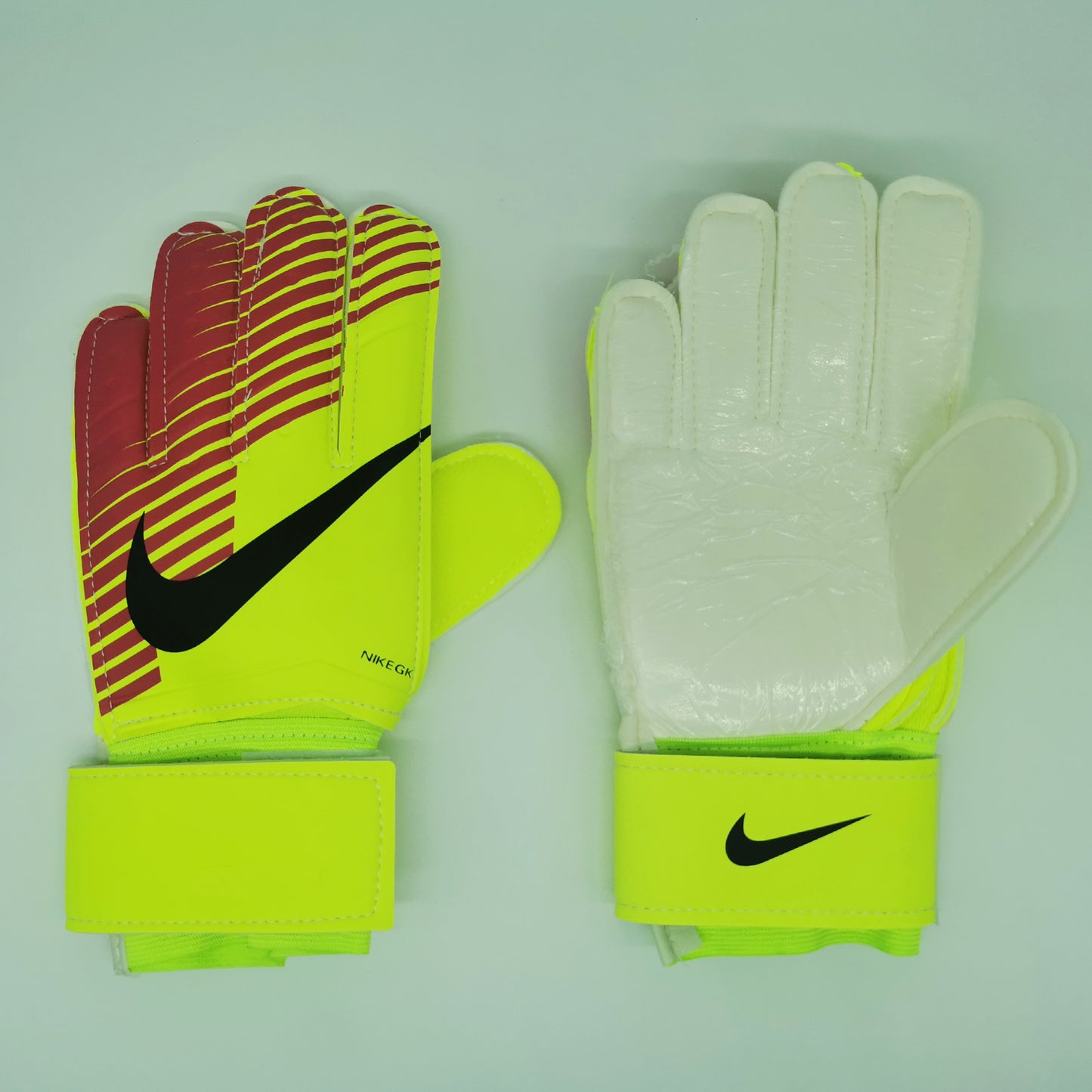 nike gloves red and yellow