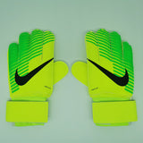 nike gloves green and yellow