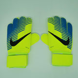 nike gloves blue and yellow