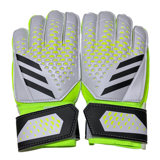 adidas gloves grey and green