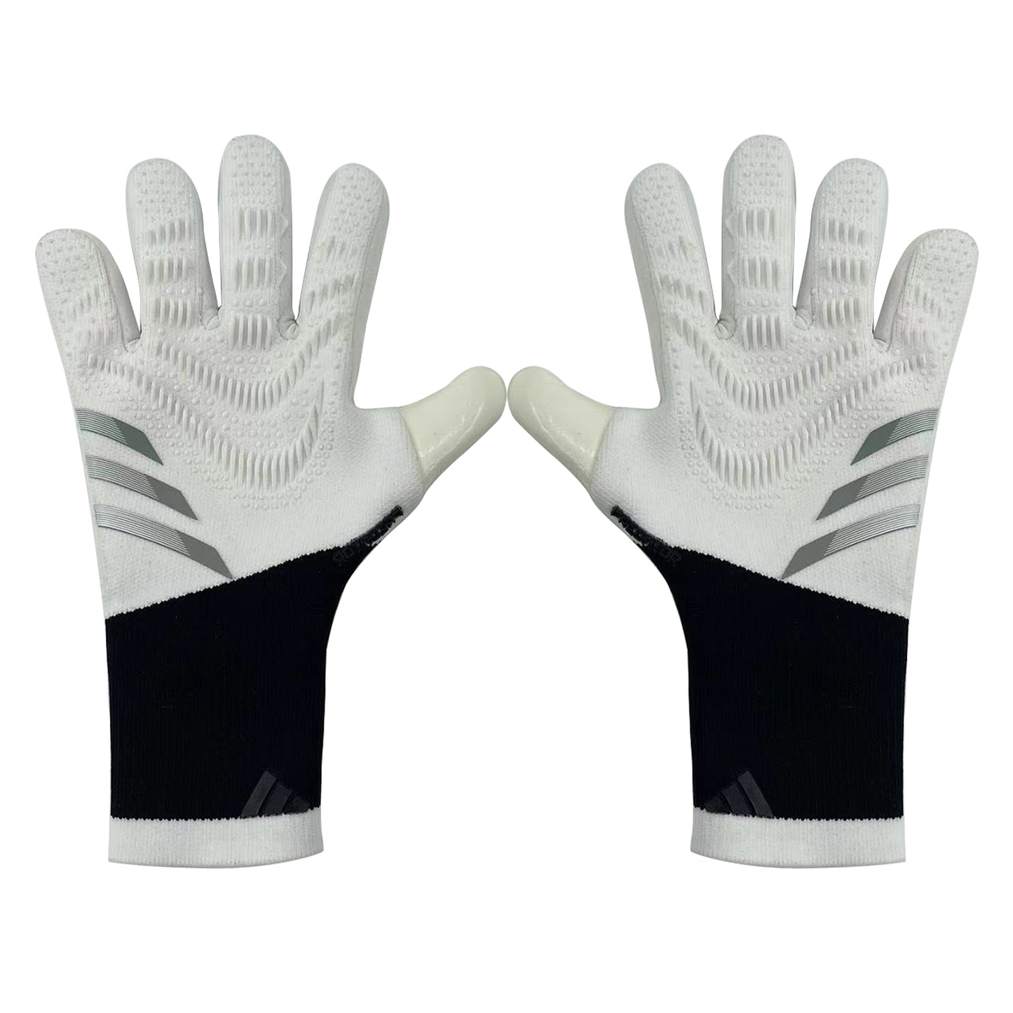 adidas gloves white and black