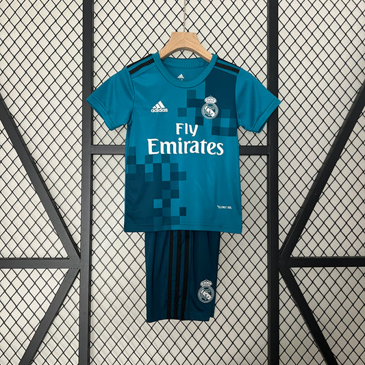 kids Real Madrid 17/18 third away size: 16-28