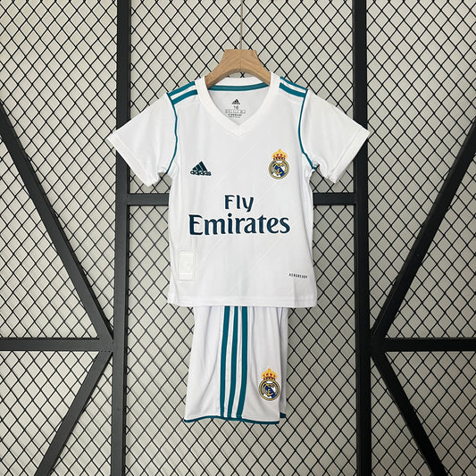 kids Real Madrid 17/18 home size: 16-28