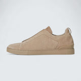 Light Taupe Suede Triple Stitch™ Sneakers