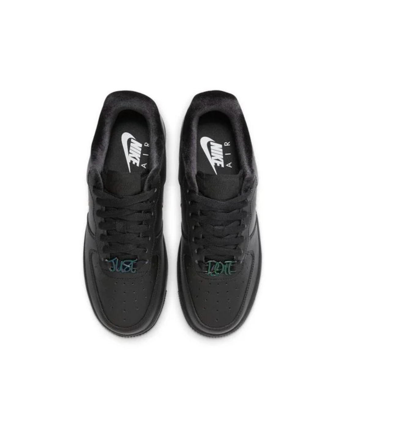 Nike Women’s Black (Wmns) Air Force 1 Low ‘Just Do It’
