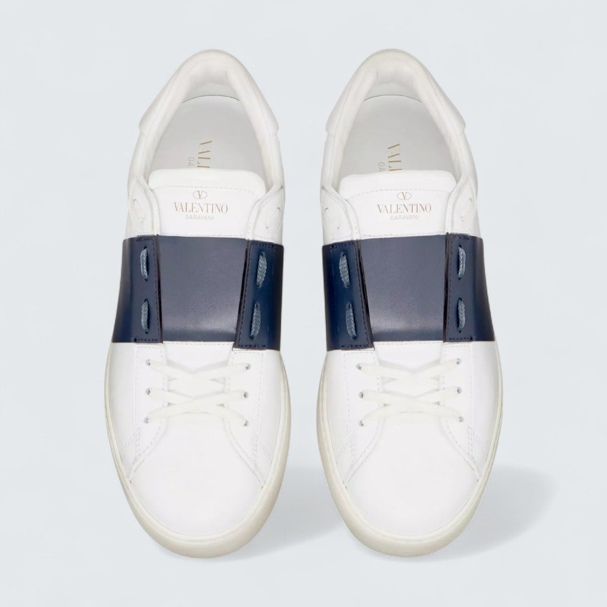 Valentino Garavani Open Sneaker 'White/Marine'
