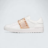 Valentino Garavani Rockstud Untitled Sneaker 'White/Metallic'