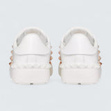 Valentino Garavani Rockstud Untitled Sneaker 'White/Metallic'