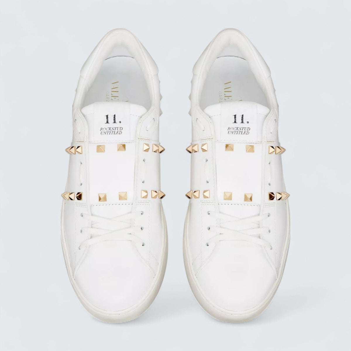 Valentino Garavani Calfskin Rockstud Untitled Sneaker 'White'