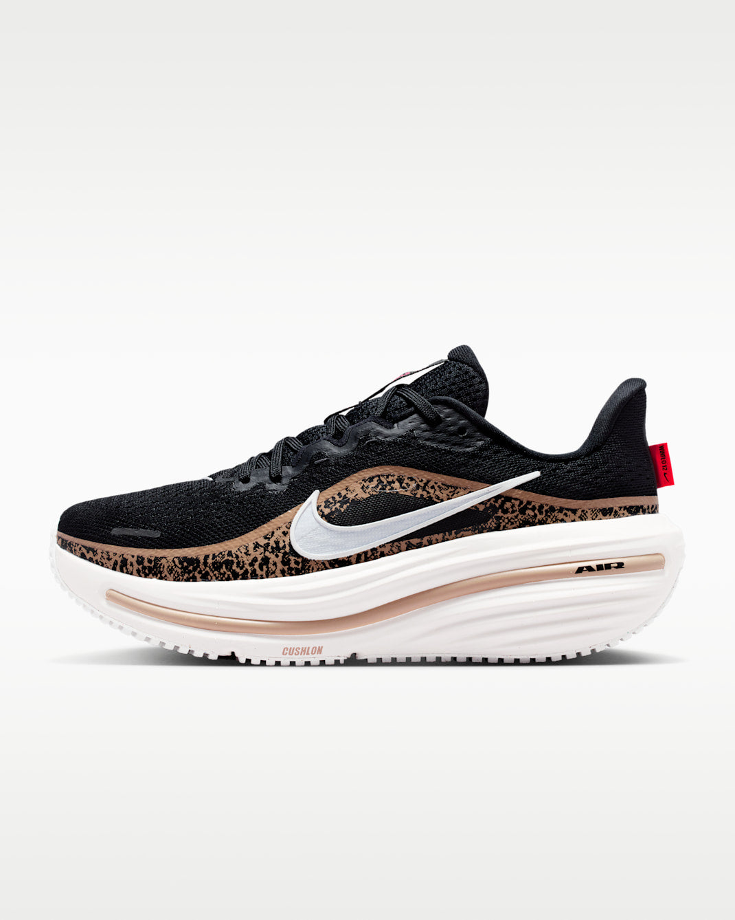 Nike Winflo 12 Women's Road Running Shoes - Black/British Khaki/Fusion Red/Sail