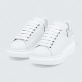 Oversized Sneaker in White Mirror