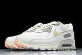 AJ1285-018 AIR MAX 90 TRENDY COUPLE LOW TOP AIR CUSHIONED CASUAL WHITE/LIGHT GRAY/BEIGE
