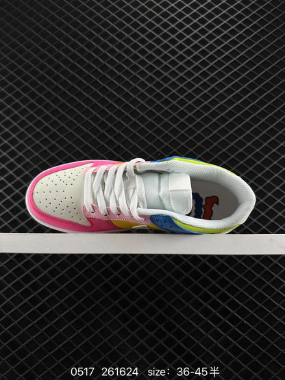 2 Nike SB Dunk Low Pro dunk series retro low-top casual sports skateboard shoes. The ZoomAir cushion is soft and comfortable, effectively absorbing the impact of skateboarding and other extreme sports when they land, providing better protection for street athletes.