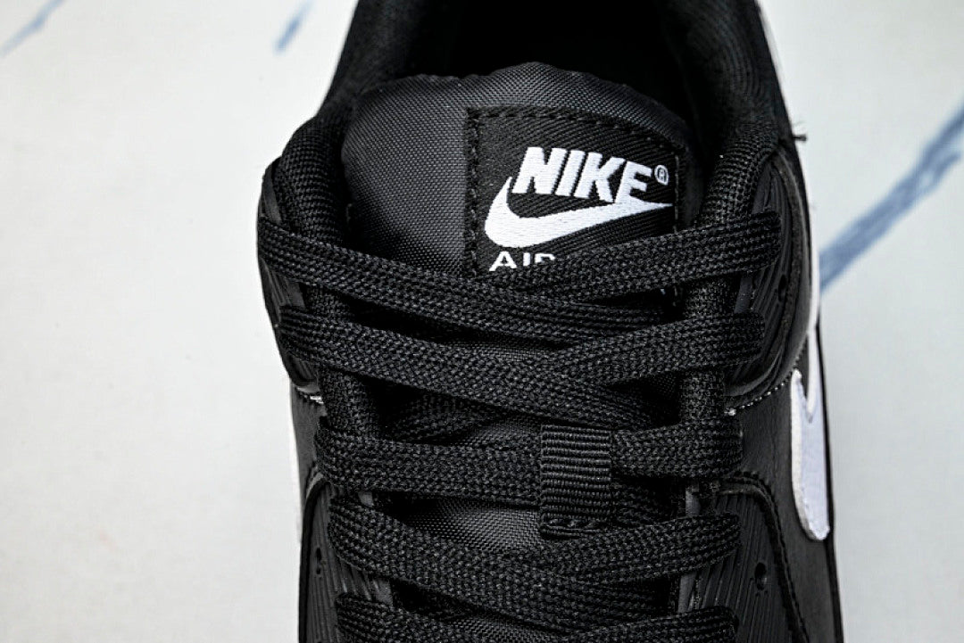 DH8010-002 AIR MAX 90 LTR CLASSIC SPORTS SHOES FOR MALE AND FEMALE COUPLES WHITE/BLACK