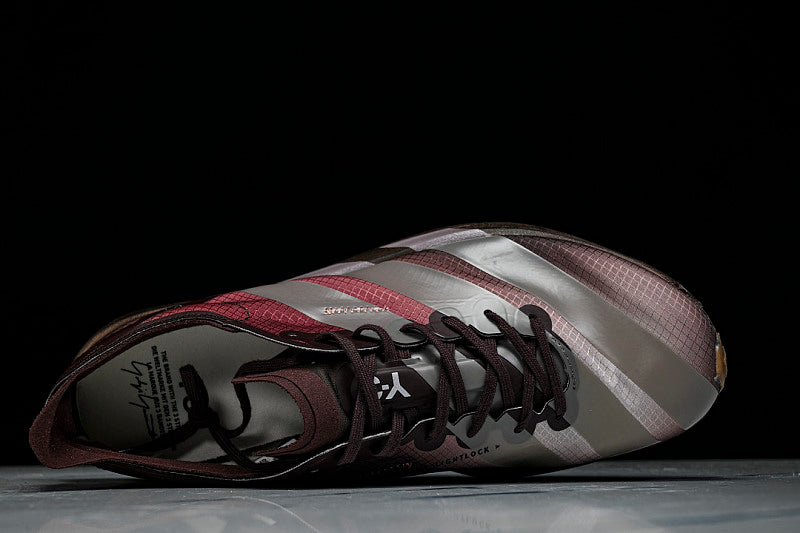 KI7791 Y-3 ADIOS PRO 4 NIGHT RED/WARM CLAY/ACTIVE MAROON